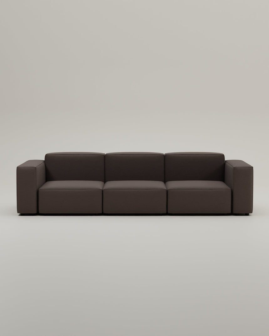 Fabric upholstery - Harvey modular 4-seater sofa