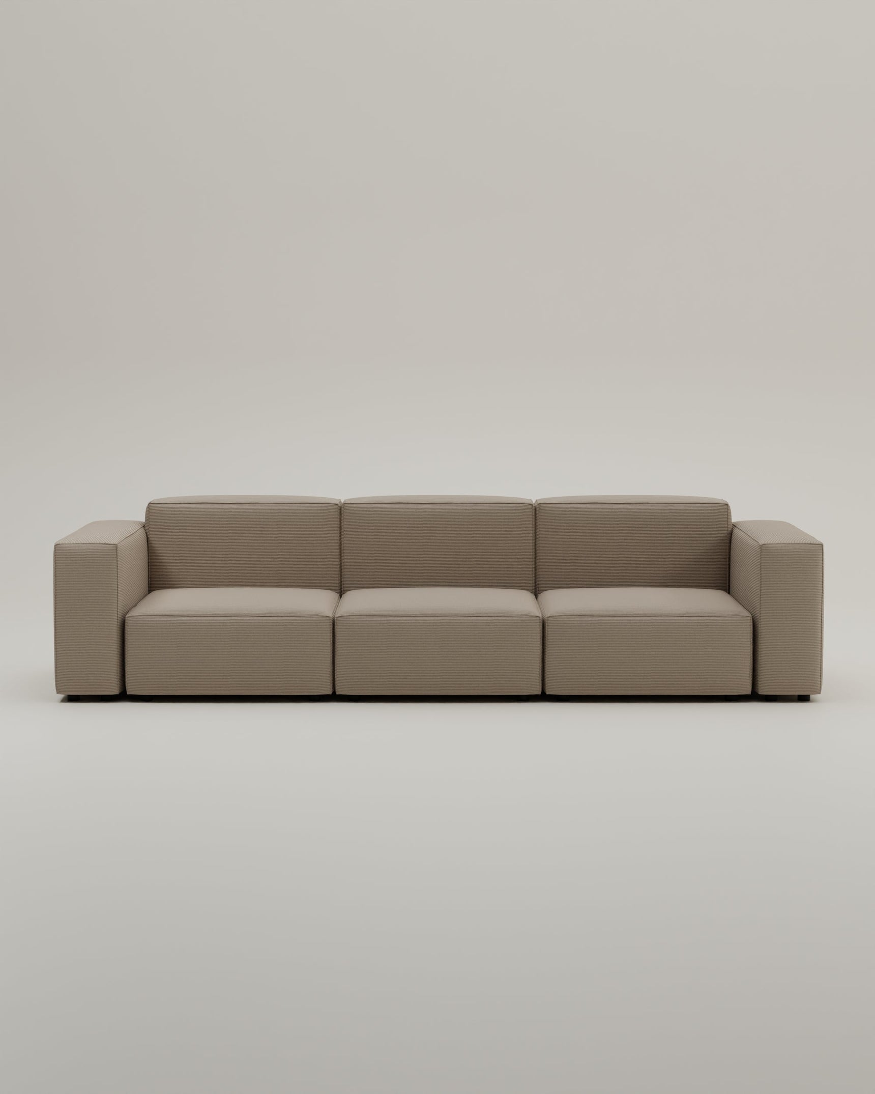 Stoffbezug - Modulares Sofa Harvey 4-Sitzer