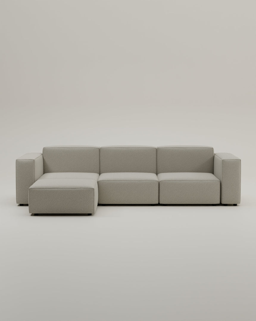 Fabric cover - Modular sofa Harvey L 4-seater with sleeping function