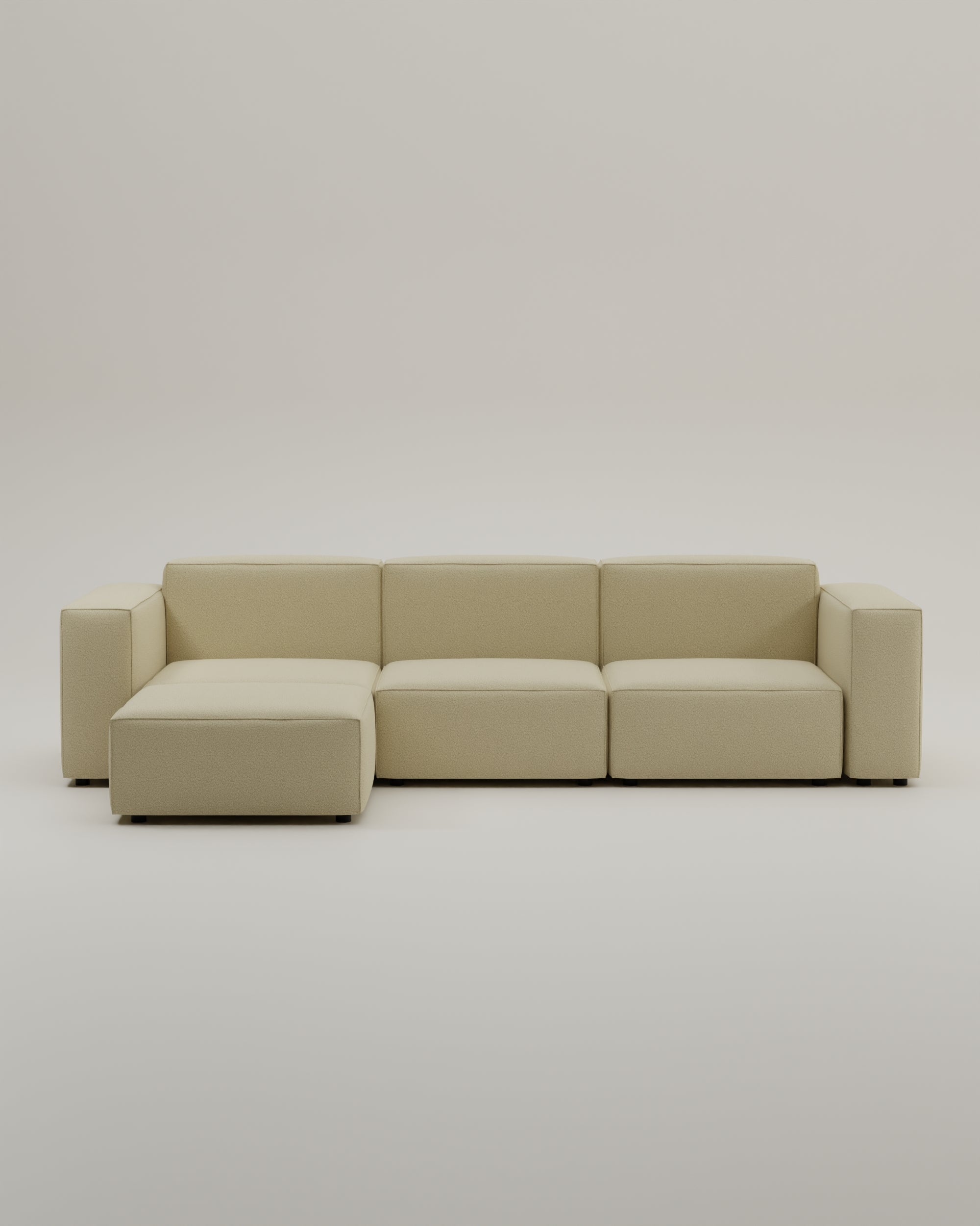 Modular sofa Harvey L 4-seater with sleeping function