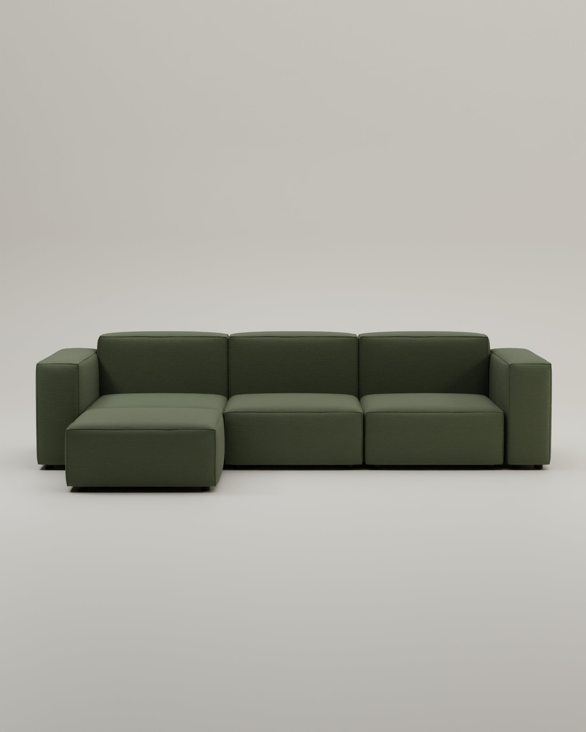 Modular sofa Harvey L 4-seater with sleeping function