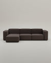 Modular sofa Harvey L 4-seater with sleeping function