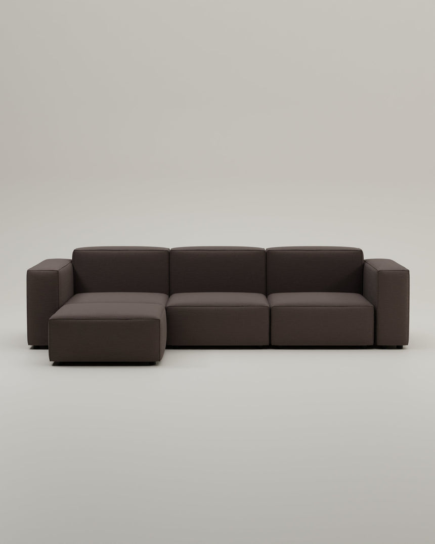 Fabric cover - Modular sofa Harvey L 4-seater with sleeping function