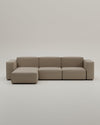 Modular sofa Harvey L 4-seater with sleeping function