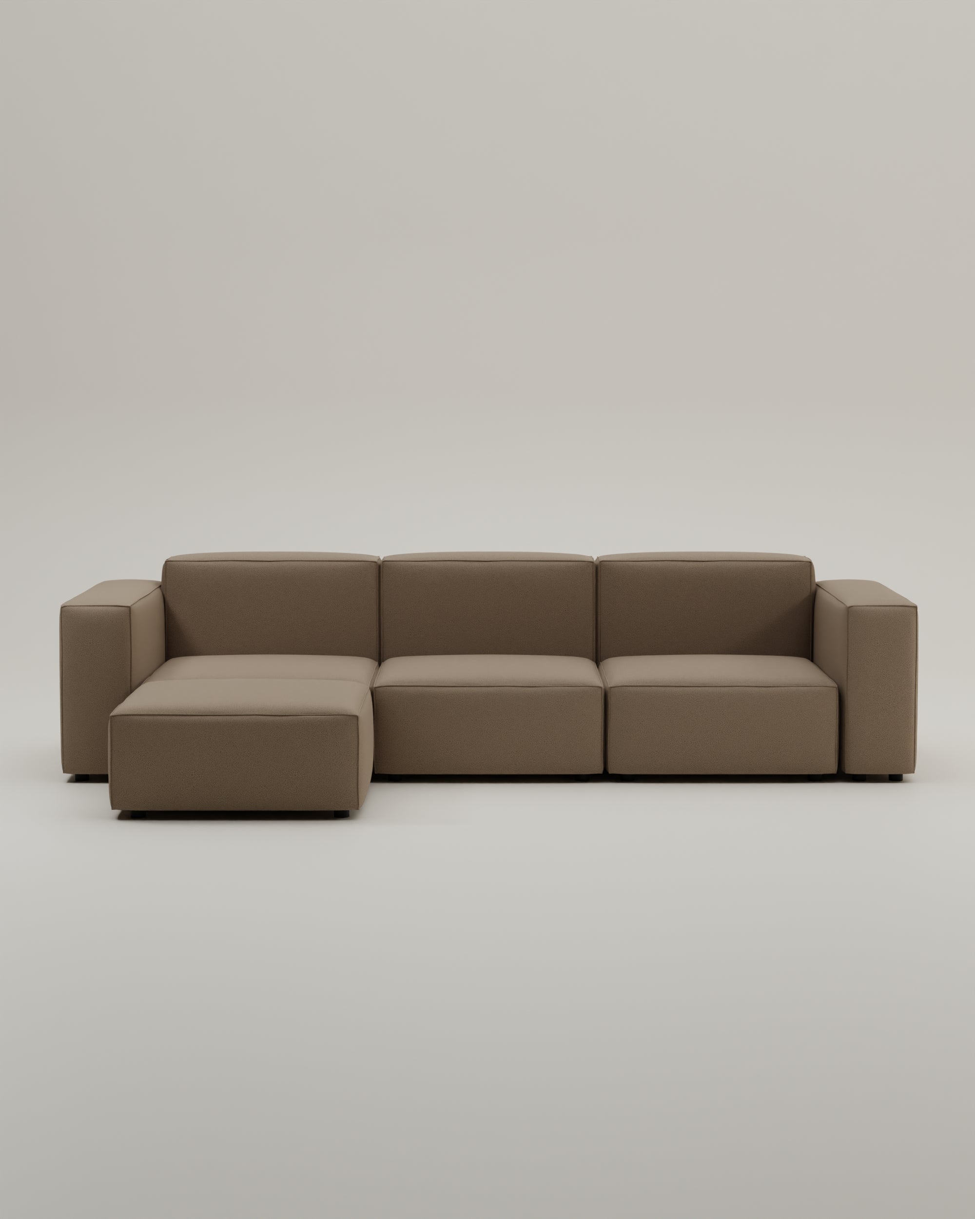 Modular sofa Harvey L 4-seater with sleeping function