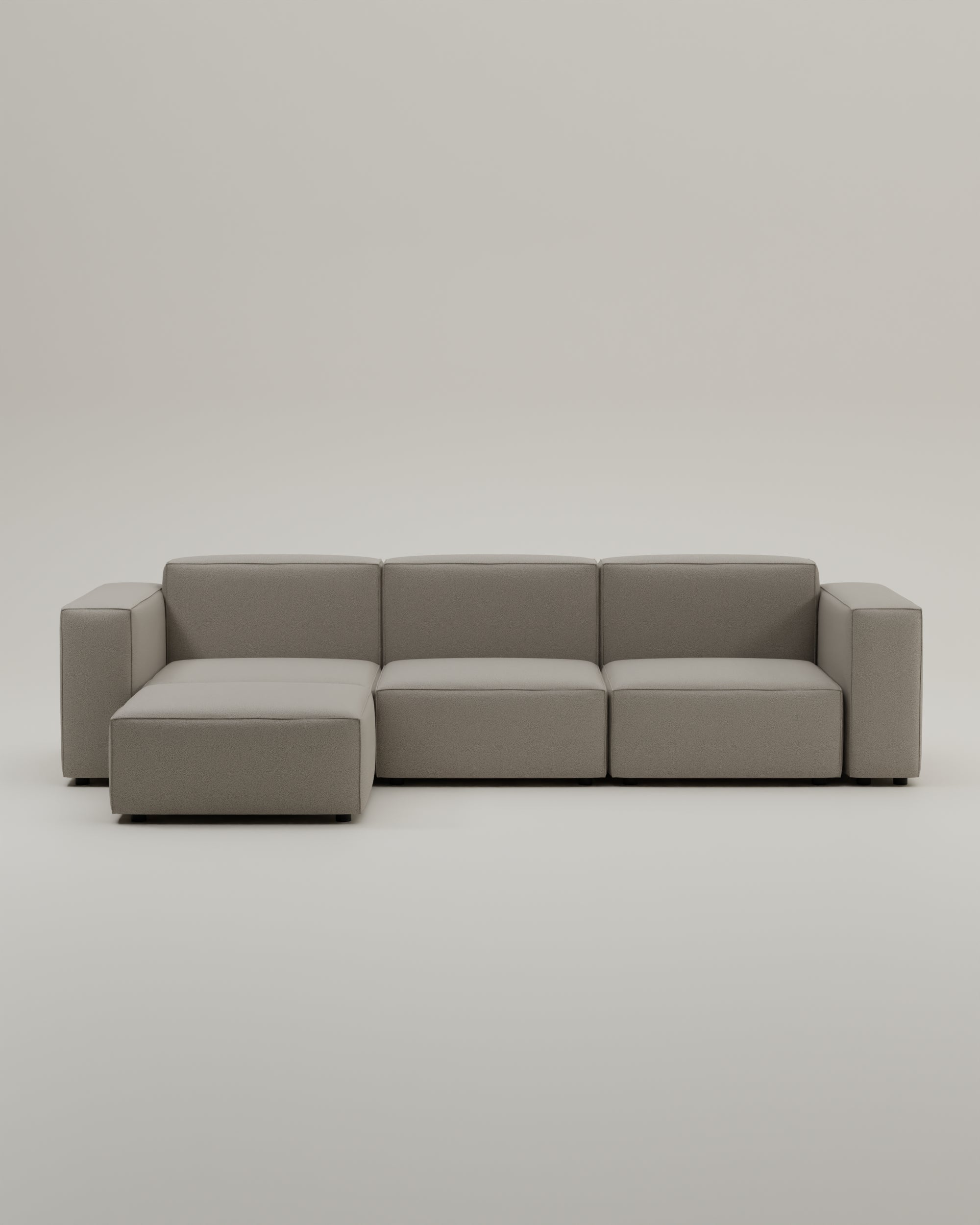 Modular sofa Harvey L 4-seater with sleeping function