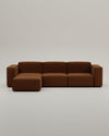 Modular sofa Harvey L 4-seater with sleeping function