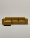 Modular sofa Harvey L 4-seater with sleeping function