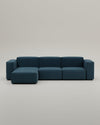 Modular sofa Harvey L 4-seater with sleeping function
