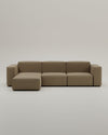 Modular sofa Harvey L 4-seater with sleeping function