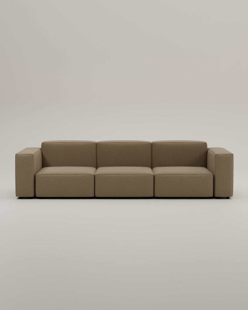 Fabric upholstery - Harvey modular 4-seater sofa