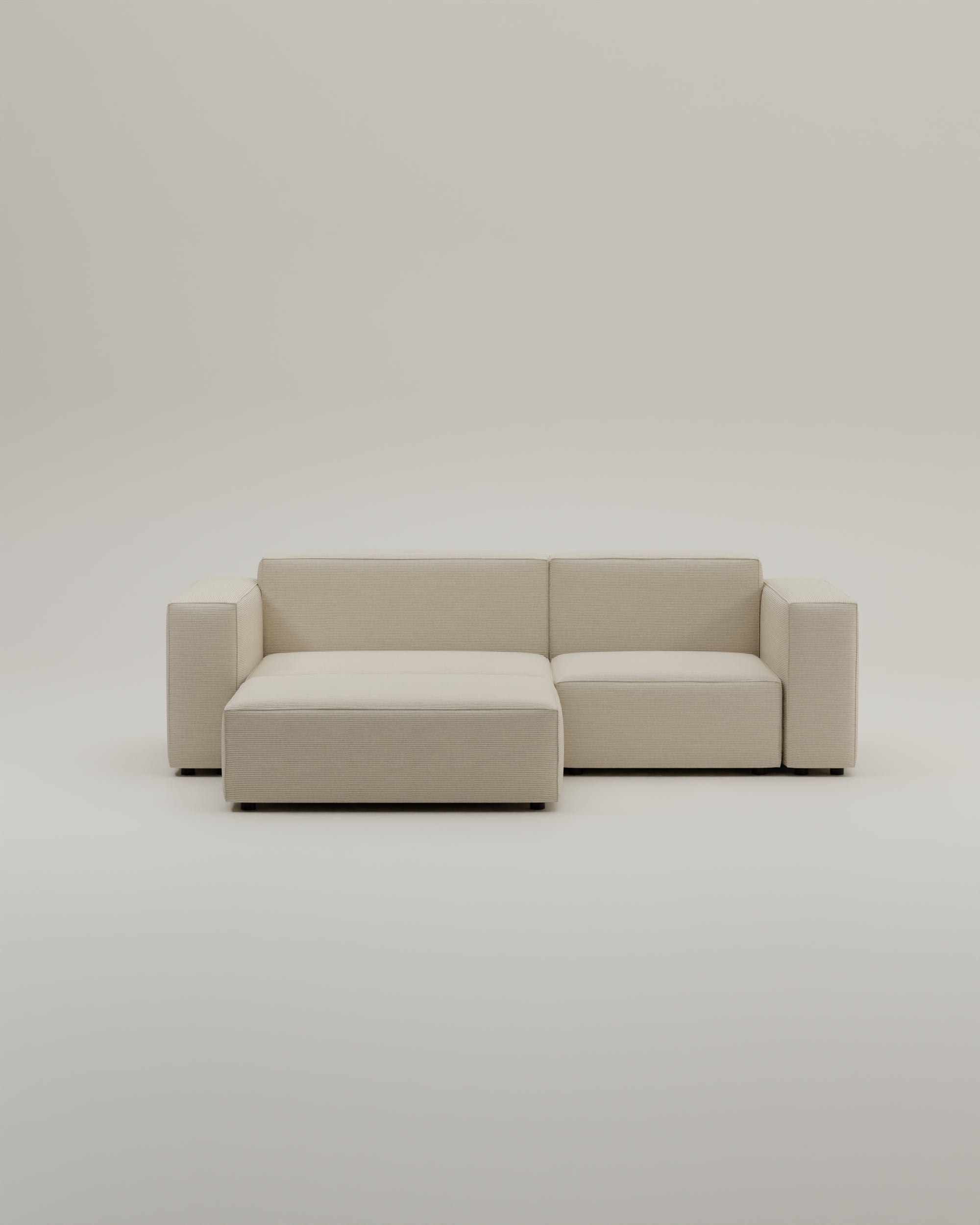 Fabric upholstery - Harvey modular 3-seater corner sofa