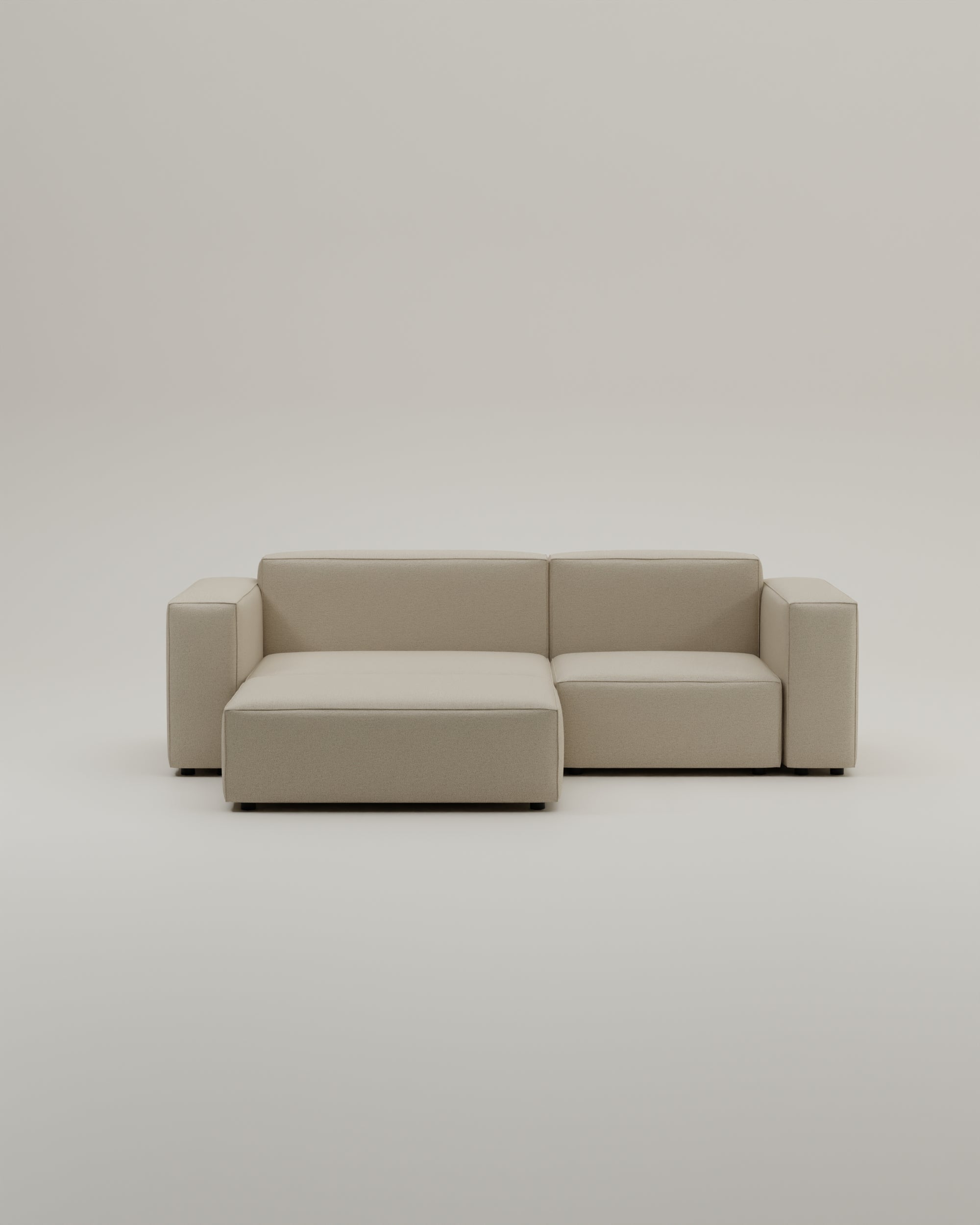 Fabric upholstery - Harvey modular 3-seater corner sofa