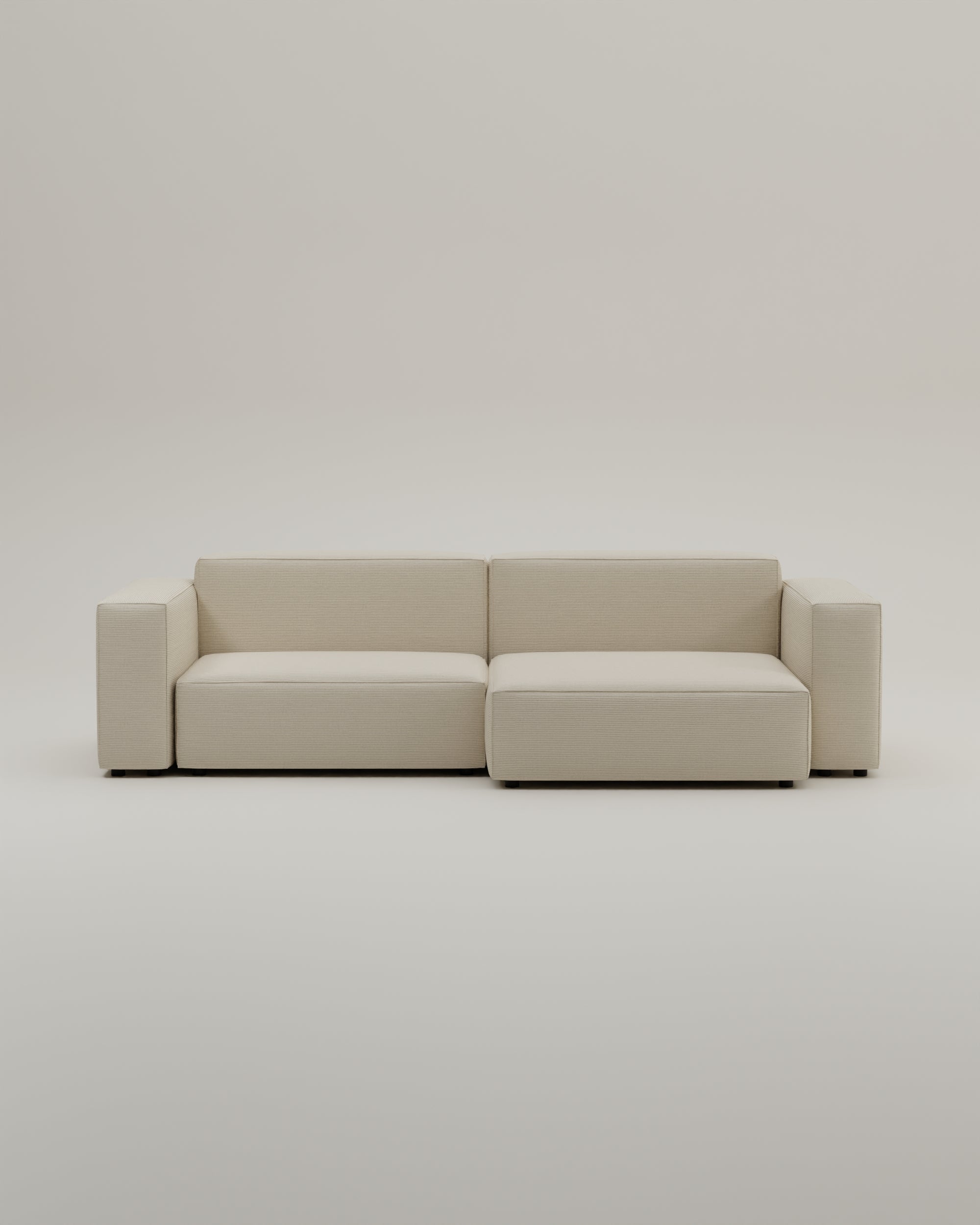 Modulares Ecksofa Harvey 4-Sitzer mit Schlaffunktion