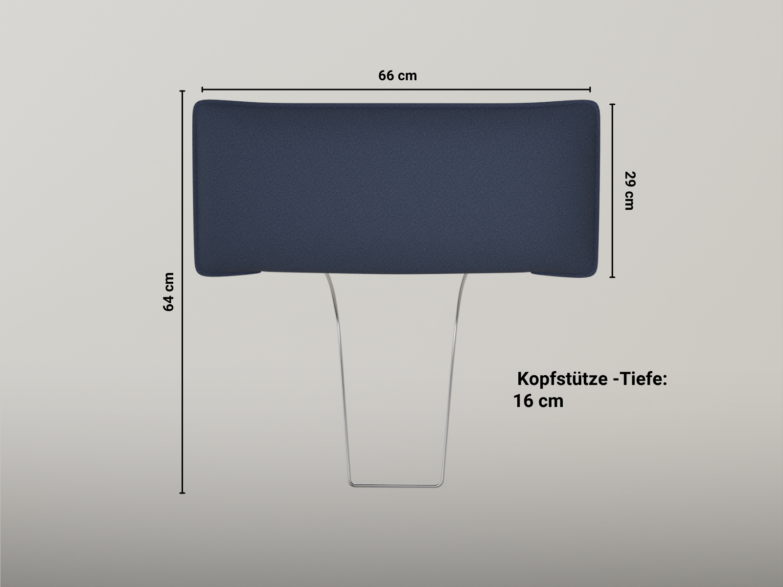 Kopfstütze ohne Naht