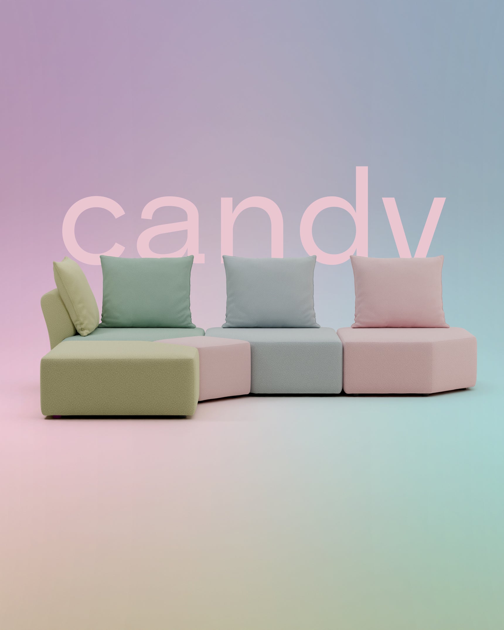 Special Edition Candy - Modulares Sofa Katrina