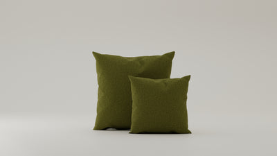 Olive-Veluno / 1X 50x50cm / 1X 70x70cm