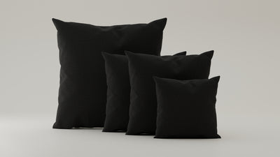 Darkgrey-Veluno / 1x 50x50cm / 2x 70x70cm / 1x 100x100