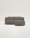 Modulares Sofa Louis 2-Sitzer mit Hocker und Schlaffunktion