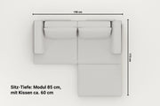 Modulares Sofa Louis S mit Schlaffunktion