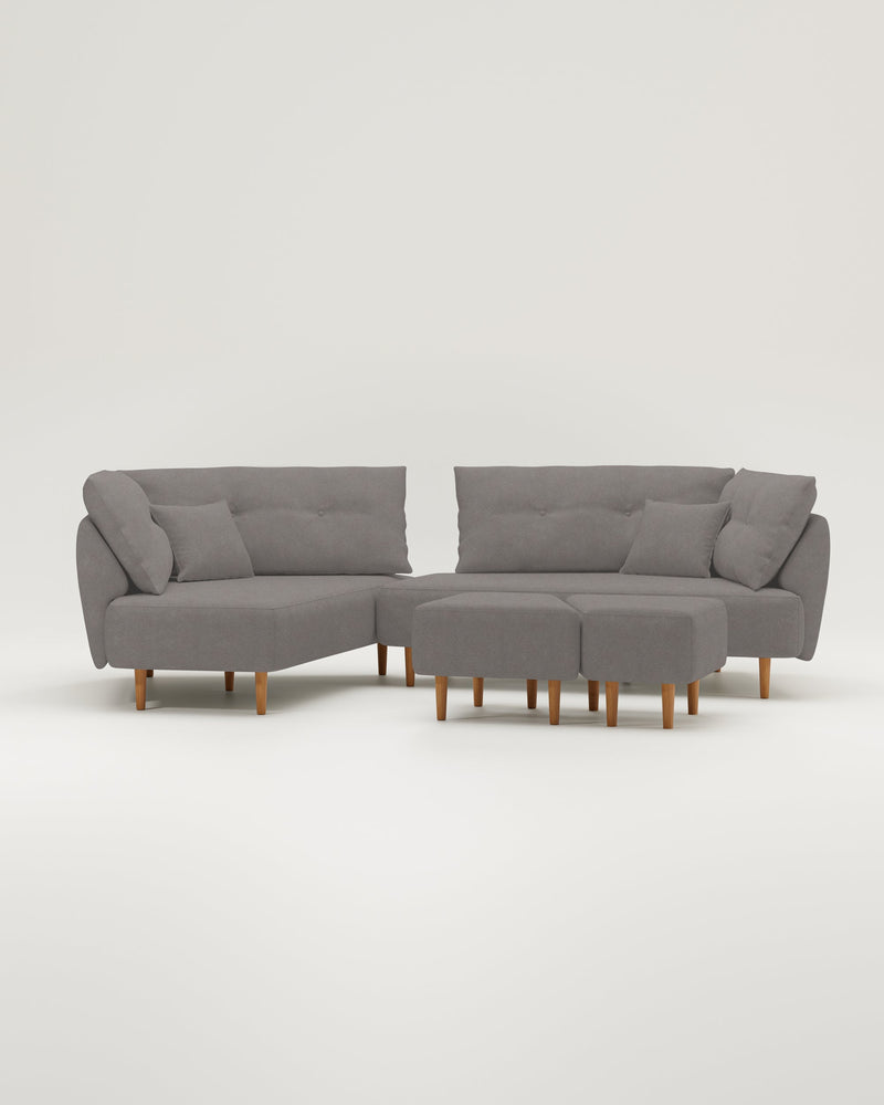 Modulares Sofa Mike mit Schlaffunktion