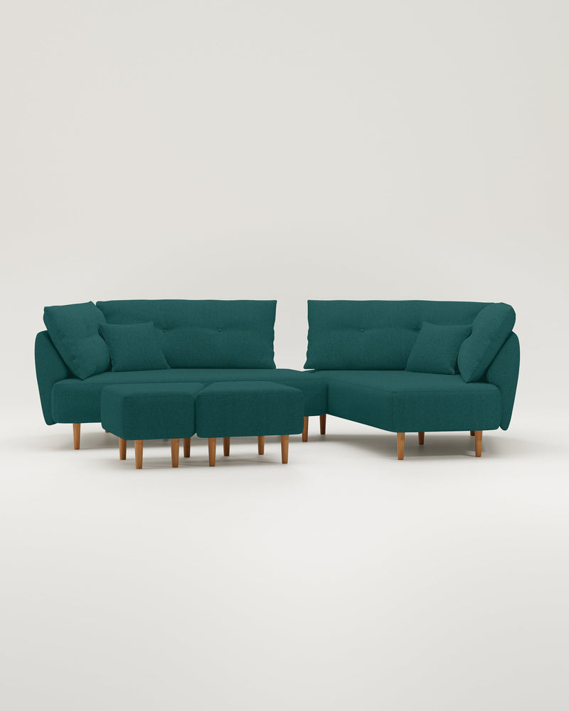 Modulares Sofa Mike mit Schlaffunktion