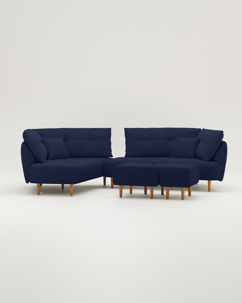 Modulares Sofa Mike mit Schlaffunktion