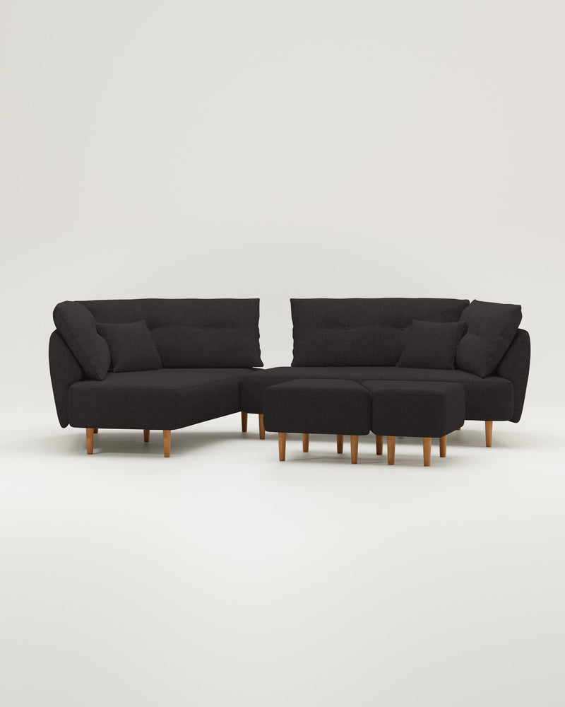 Modulares Sofa Mike mit Schlaffunktion