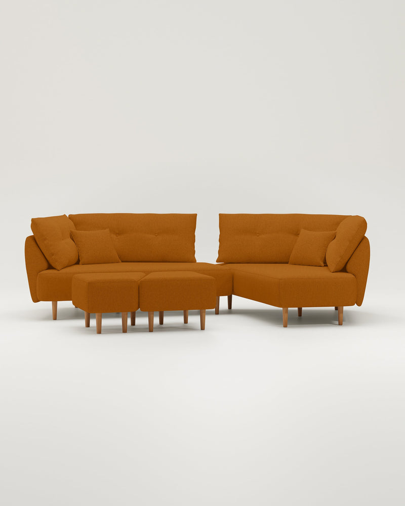 Modulares Sofa Mike mit Schlaffunktion