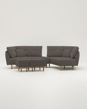 Modulares Sofa Mike mit Schlaffunktion