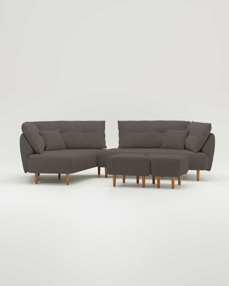 Modulares Sofa Mike mit Schlaffunktion