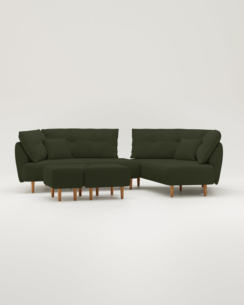 Modulares Sofa Mike mit Schlaffunktion