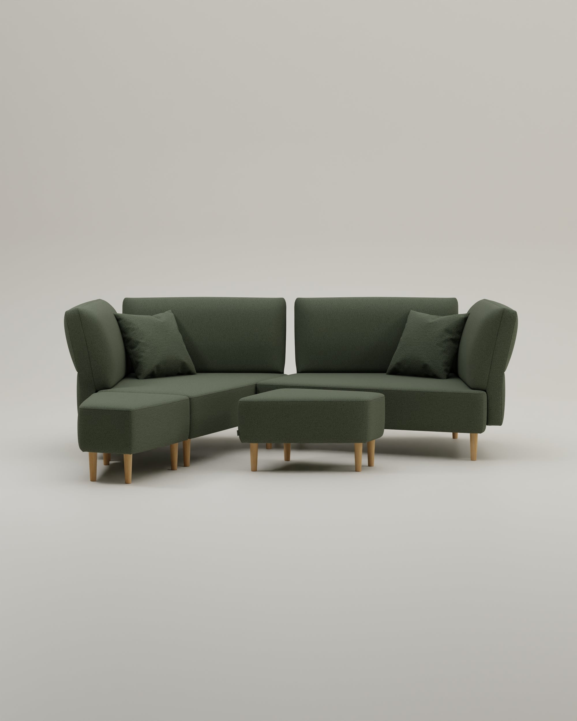 Modulares Sofa Mike mit Schlaffunktion