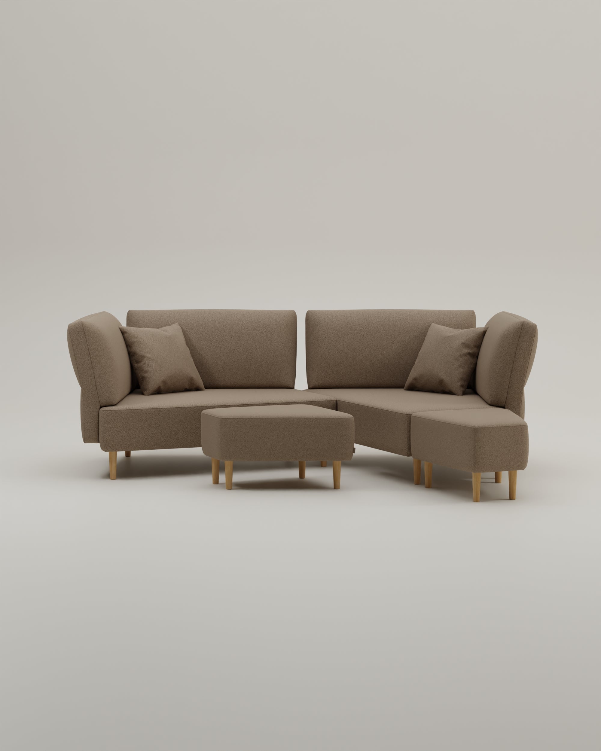 Outlet - Modulares Sofa Mike mit Schlaffunktion
