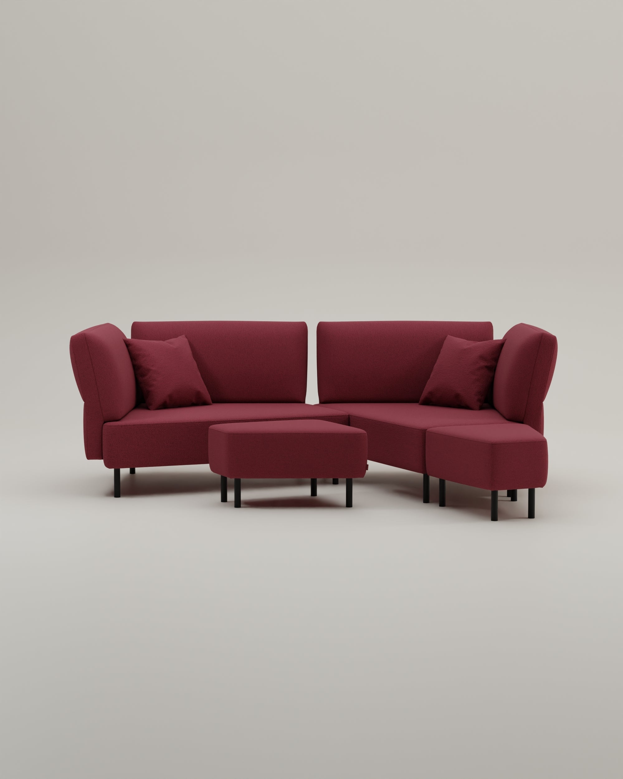 Modulares Sofa Mike mit Schlaffunktion