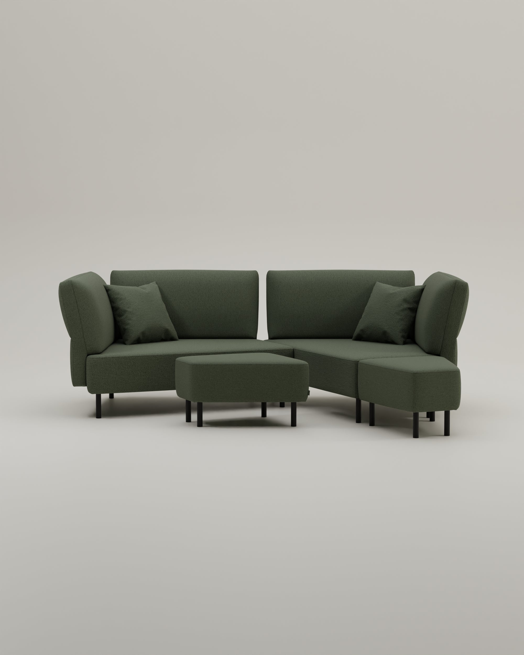 Modulares Sofa Mike mit Schlaffunktion