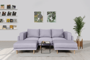 Stoffbezug - Modulares Sofa Donna U
