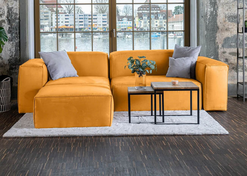 Modulares Sofa Harvey M mit Schlaffunktion - Individuell RebeccaD.