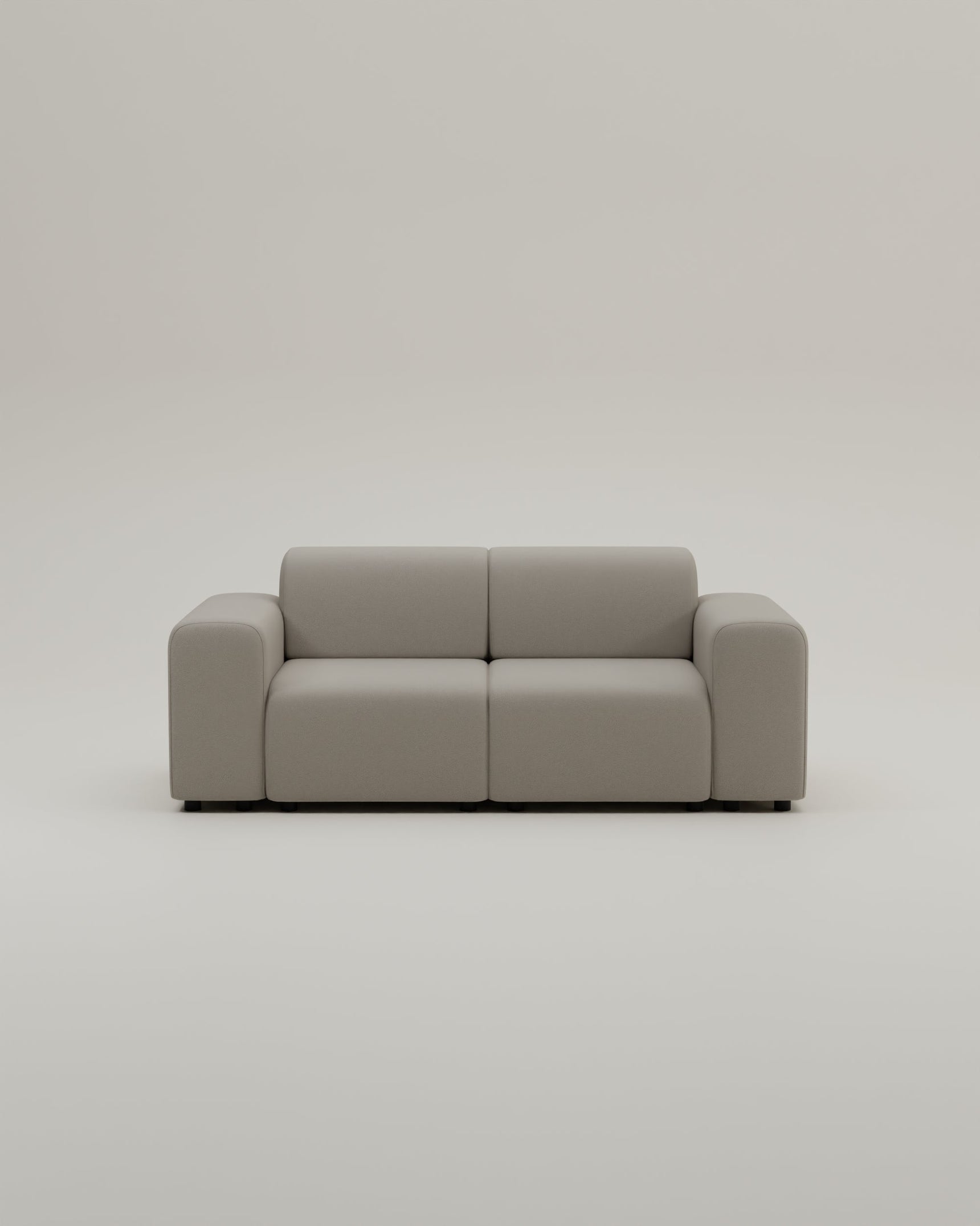 Stoffbezug - Modulares Sofa Nina 2-Sitzer
