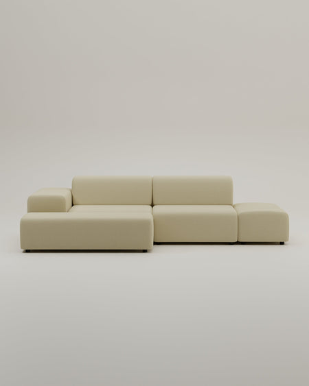 Modulares Ecksofa Nina 4-Sitzer mit Schlaffunktion