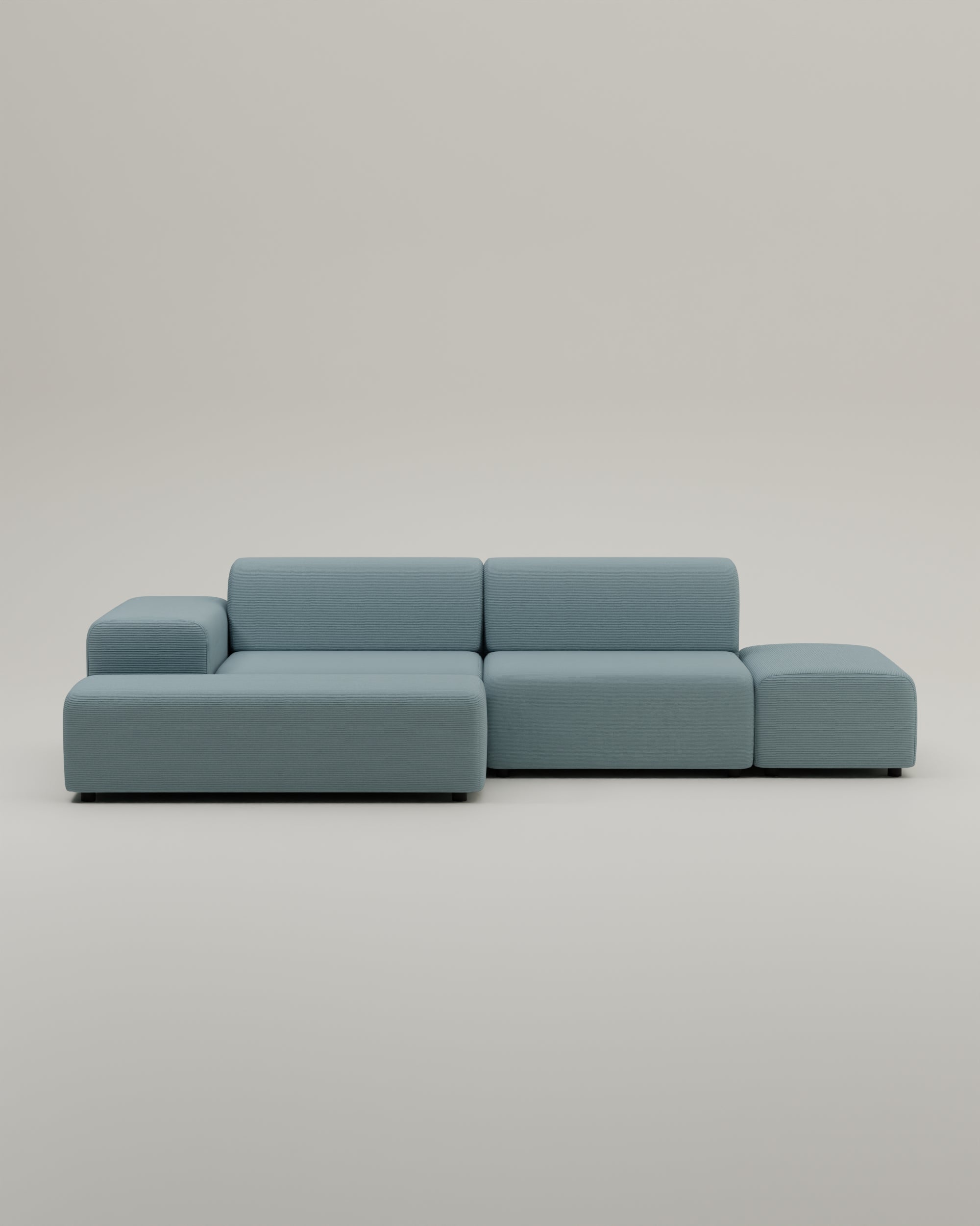 Modulares Ecksofa Nina 4-Sitzer mit Schlaffunktion