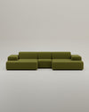 Modulares Sofa Nina U-Form / Wohnlandschaft mit Schlaffunktion