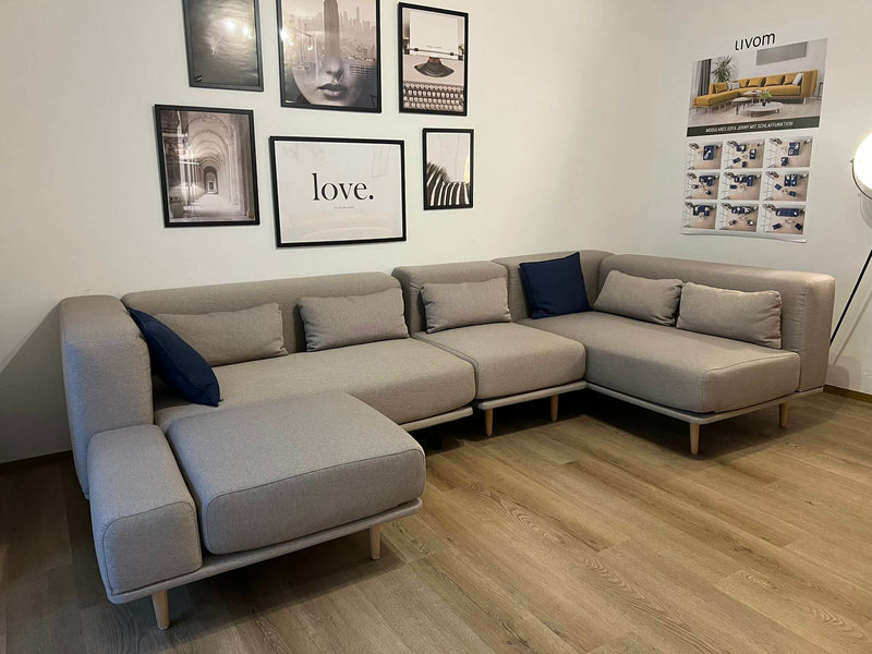 Outlet - Modulares Sofa Jenny mit Schlaffunktion Showroom Wien