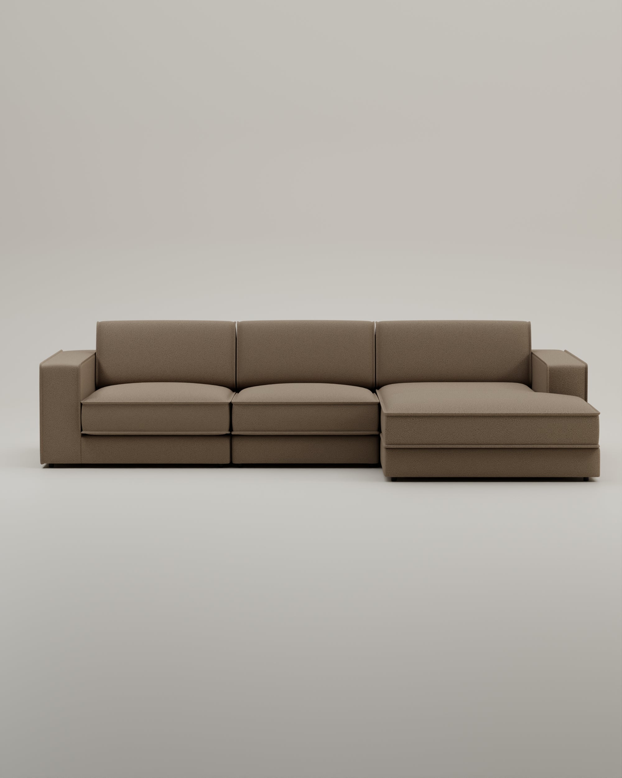 Modulares Sofa Terra L 4-Sitzer mit Schlaffunktion