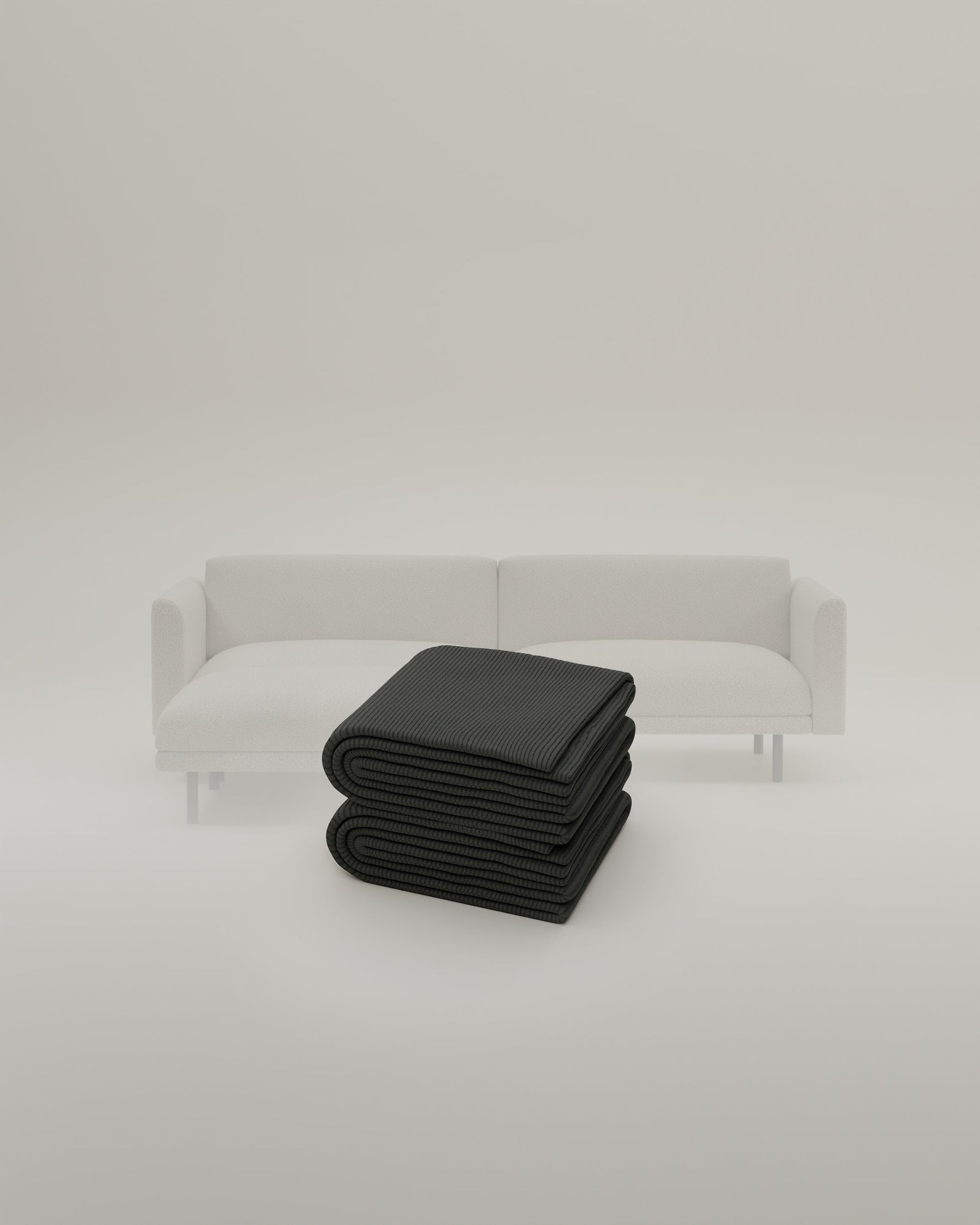 Fabric cover - Modular sofa Aera 2.5-seater with ottoman and sleeping function