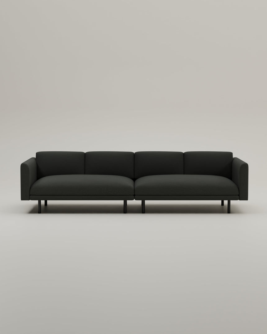 Stoffbezug - Modulares Sofa Aera 3-Sitzer mit Schlaffunktion