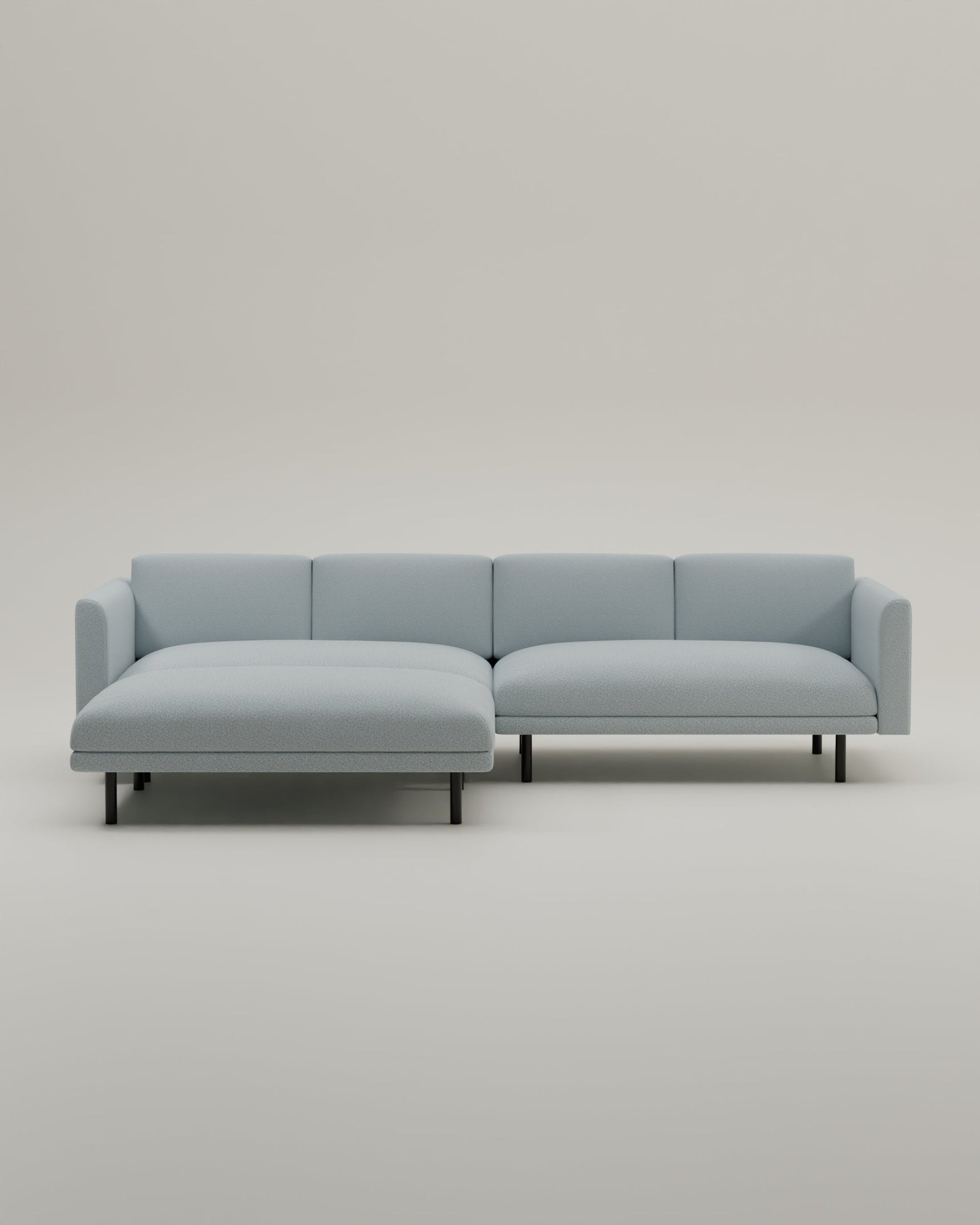 Modulares Sofa Aera 3-Sitzer mit Hocker und mit Schlaffunktion