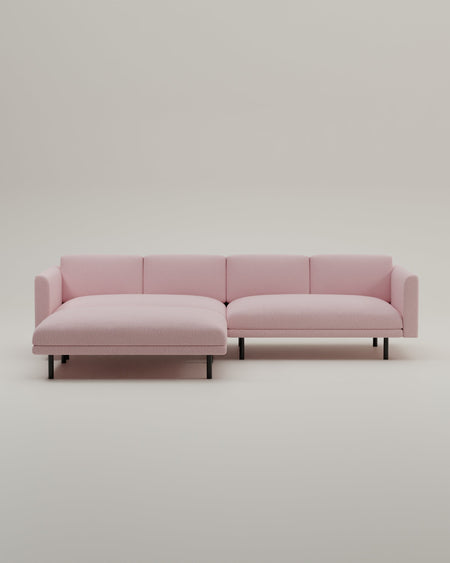 Modulares Sofa Aera 3-Sitzer mit Hocker und mit Schlaffunktion