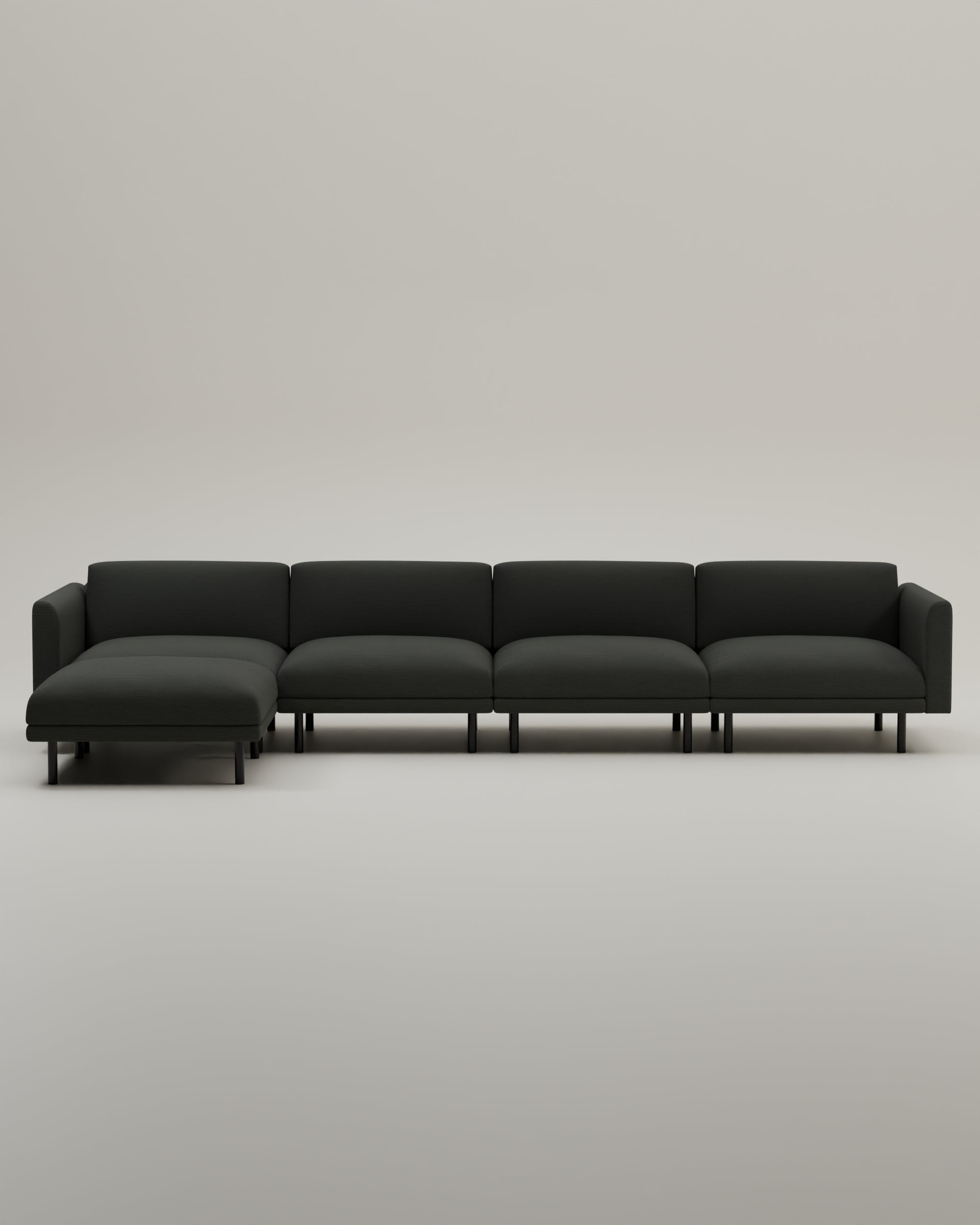 Modular sofa Aera 5-seater with sleeping function 2 in 1 set