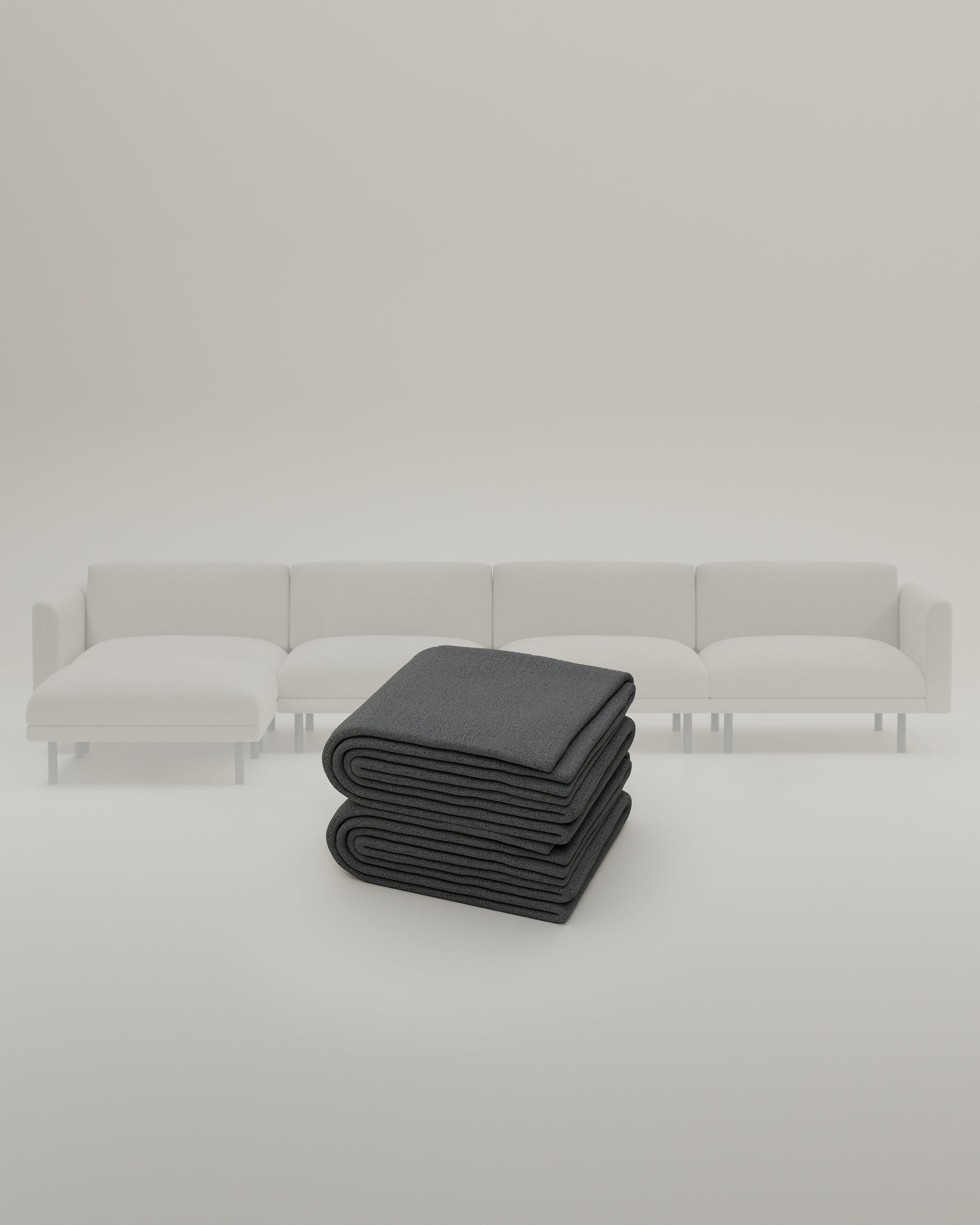 Fabric cover - Modular sofa Aera 5-seater with sleeping function